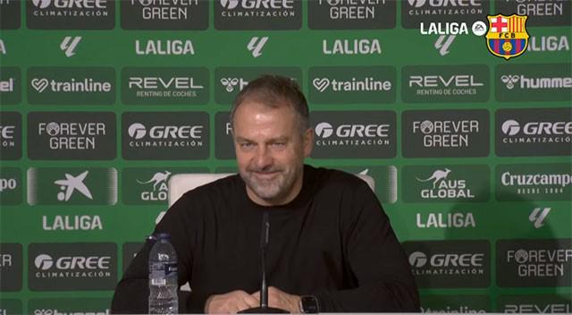 弗里克:没有练过让亚马尔踢10号位的打法;最后球员们太累了