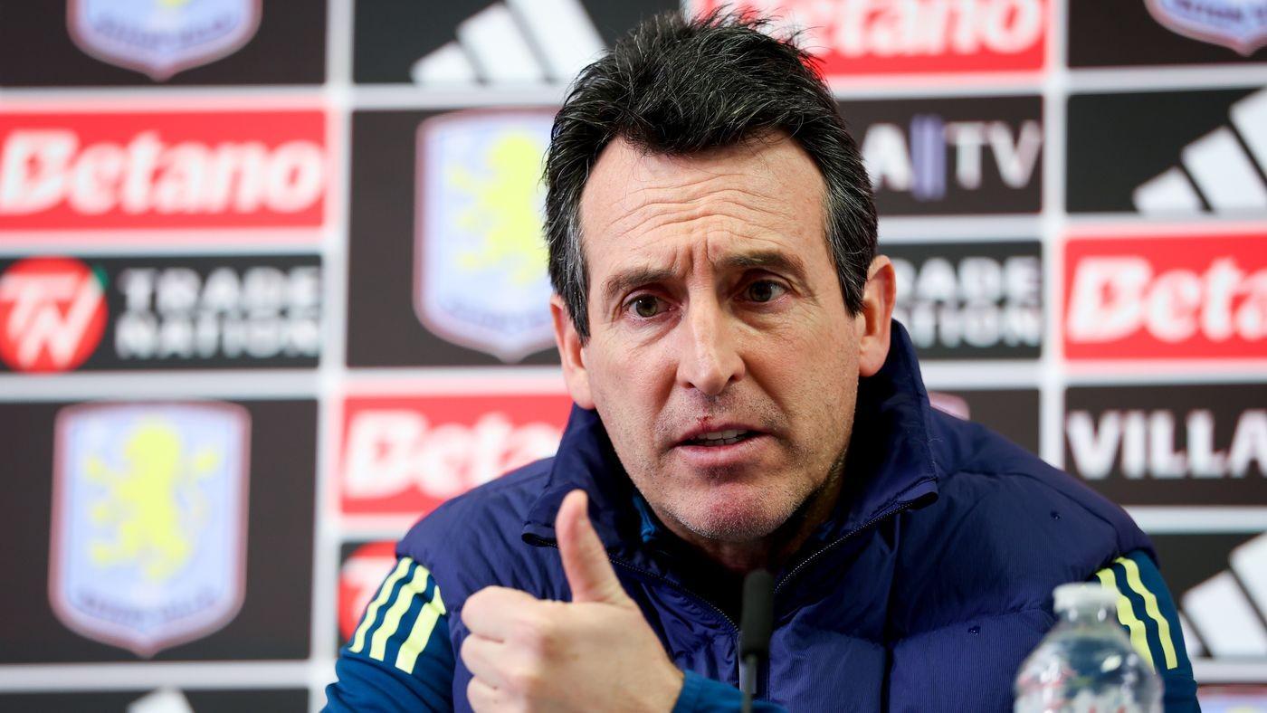 埃梅里：大马丁出战阿森纳存疑；阿尔特塔带枪手带得非常好