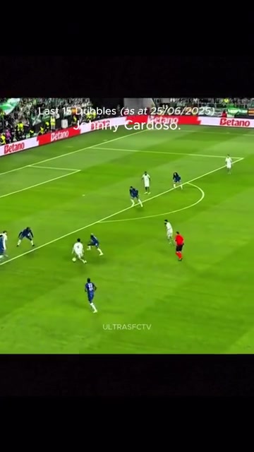 还是有灵性的马竞中场新引援卡尔多索近15次盘带合集