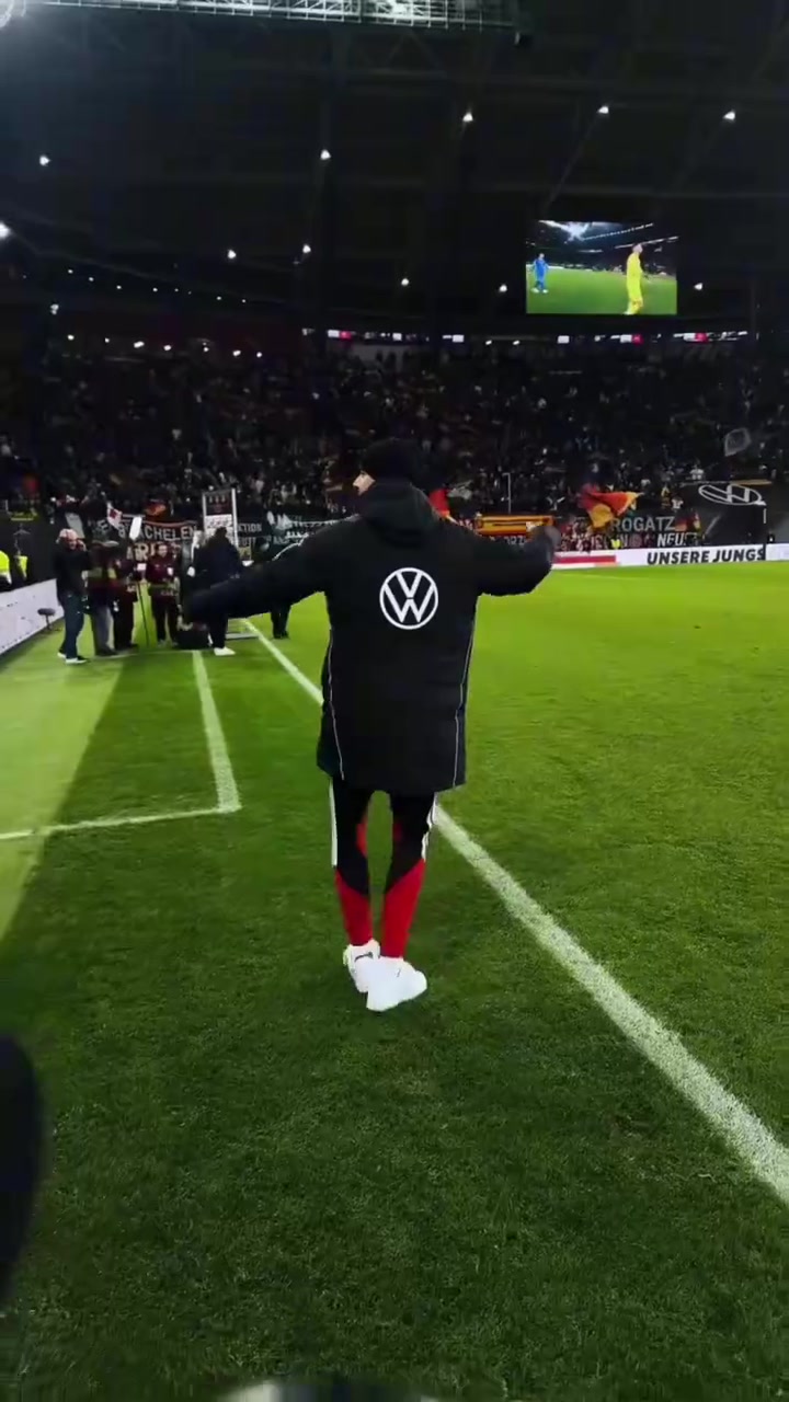 晋级世界杯正赛德国队赛后球迷互动环节