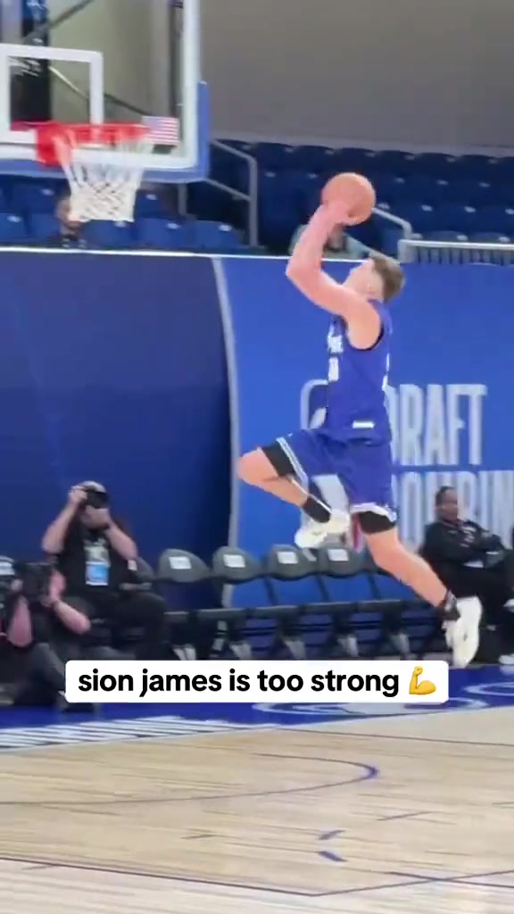 这名字是个狠人啊锡安-詹姆斯生抢杨瀚森简直是禽兽啊