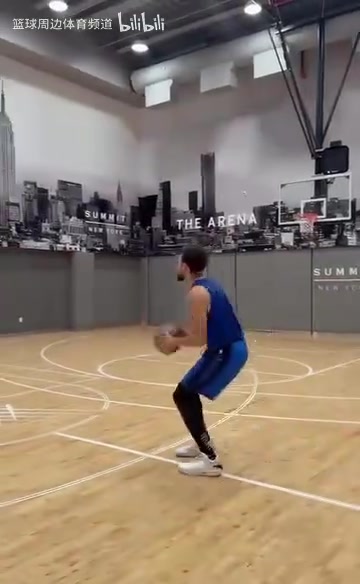 赏心悦目啊克莱的投篮训练真是太舒服了