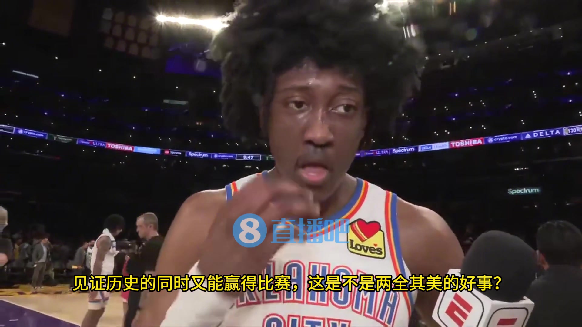 杰伦威经典采访我是科比的粉丝而詹姆斯是最接近科比的人