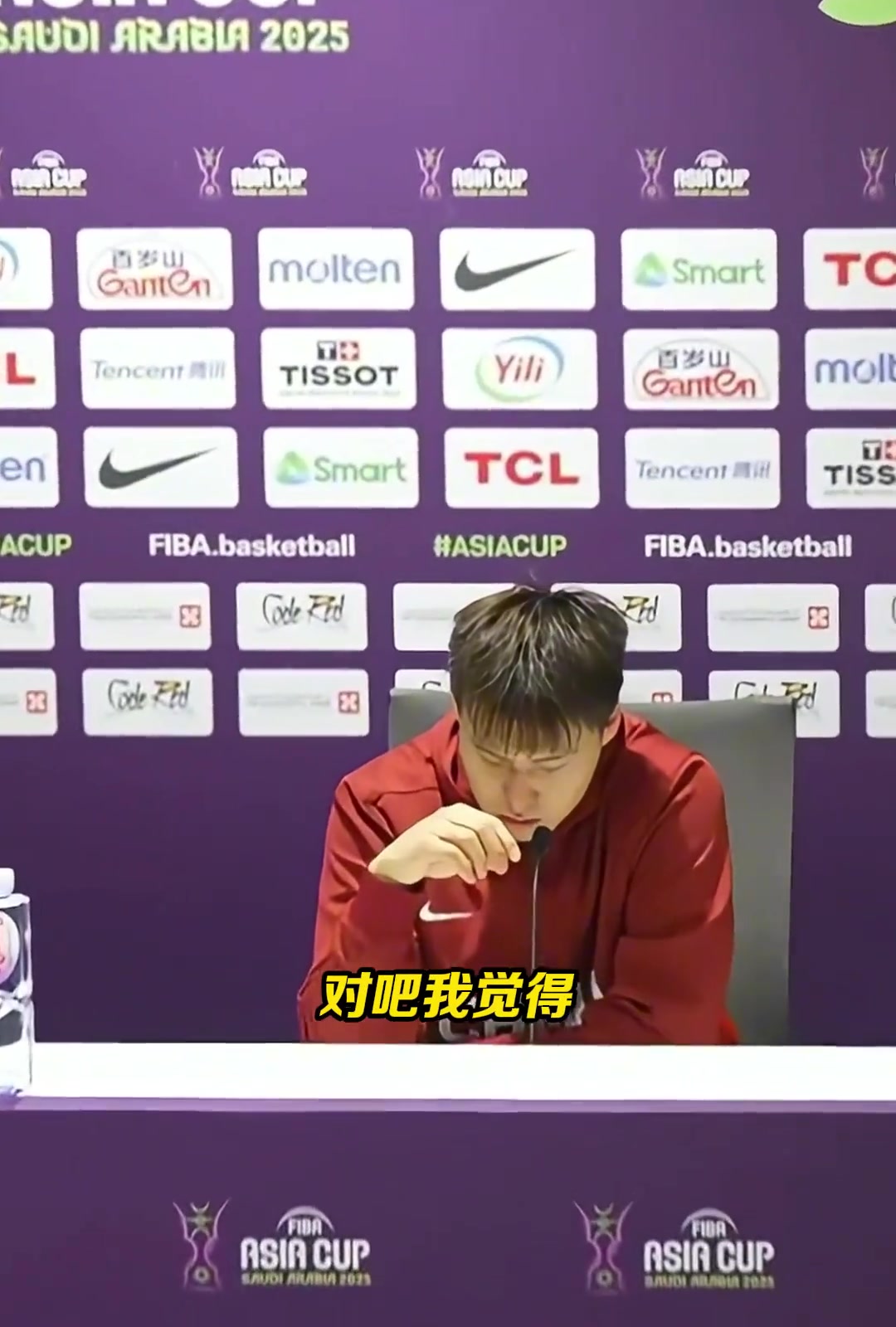 我得100分输球也没用啊赵睿说不要拿得分去衡球员的好与坏