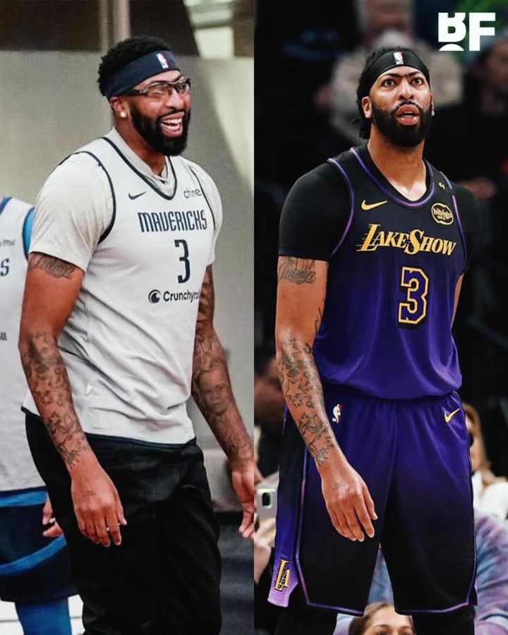 浓眉肉眼可见的发福了看来之前错怪东契奇了达拉斯这地方谁去都胖啊