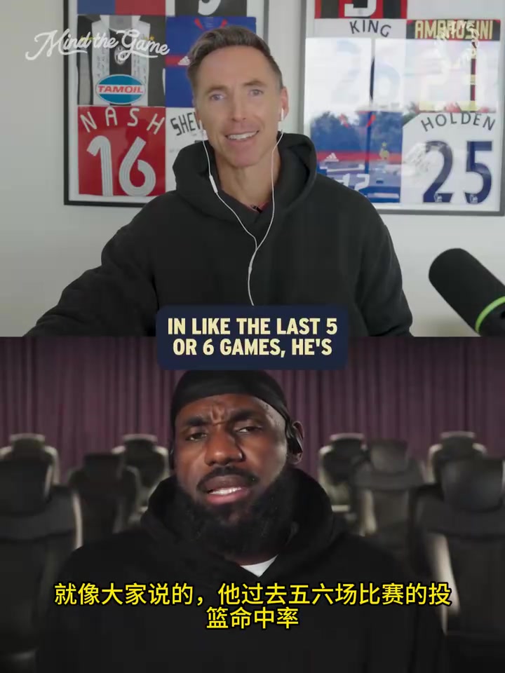 詹姆斯播客盛赞约基奇我交手过的球员里最有统治力最全面的