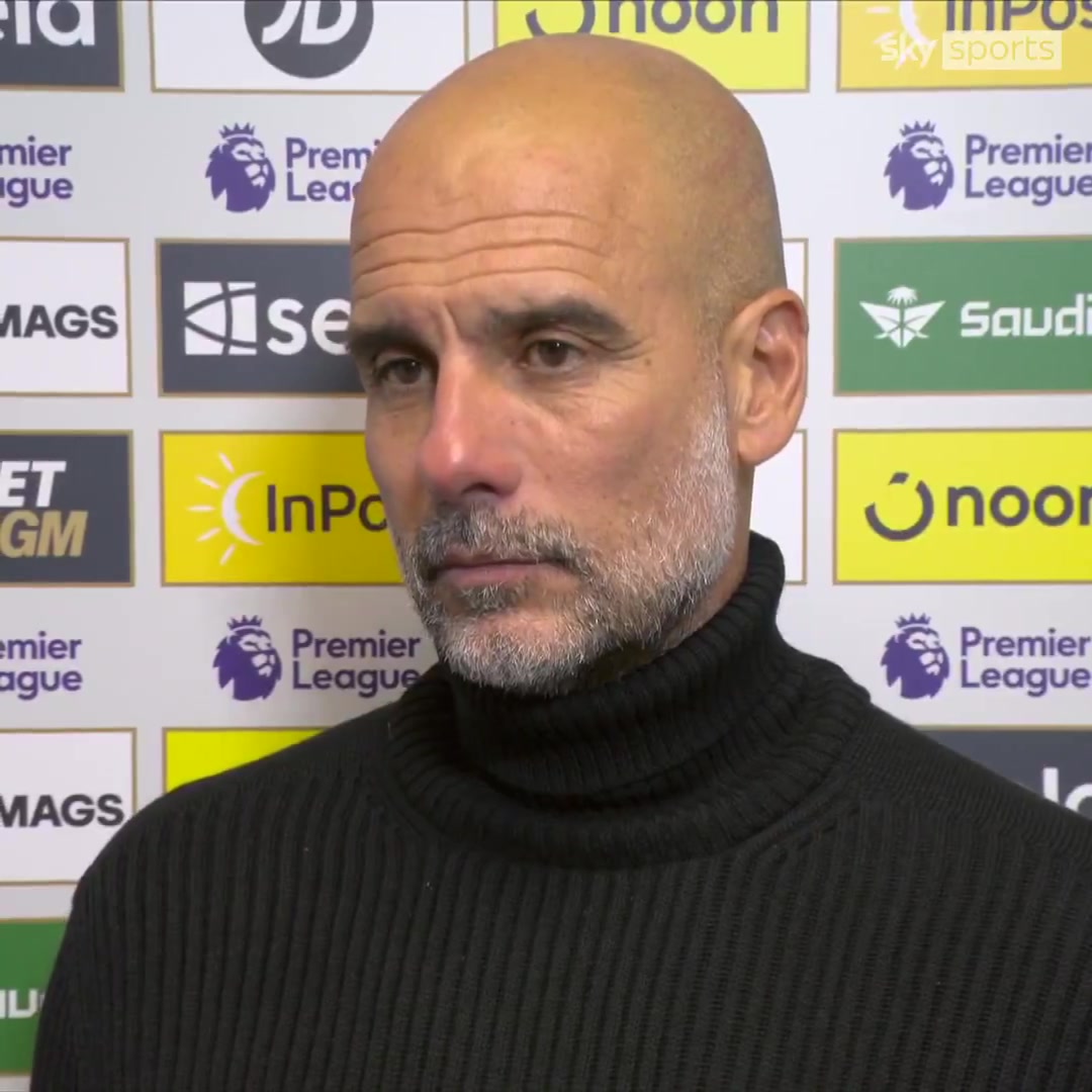 瓜迪奥拉谈赛后与吉马良斯的争执我是在说他有多优秀