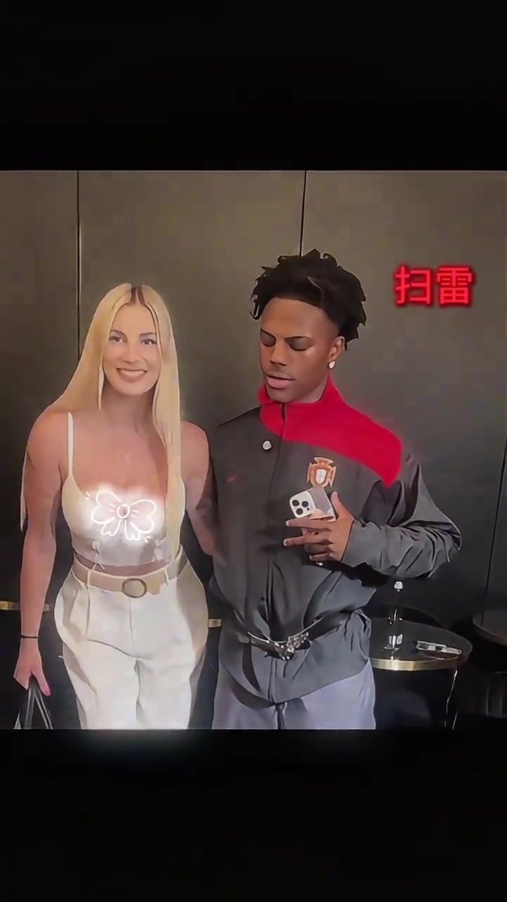 目不转睛甲亢哥与美女合影真男人