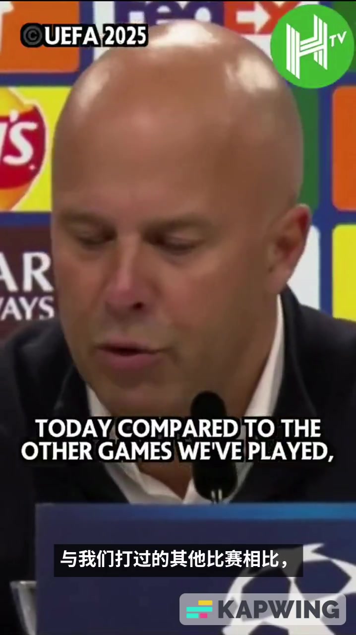 斯洛特过去几场比赛我们无法压制对手因为球在空中