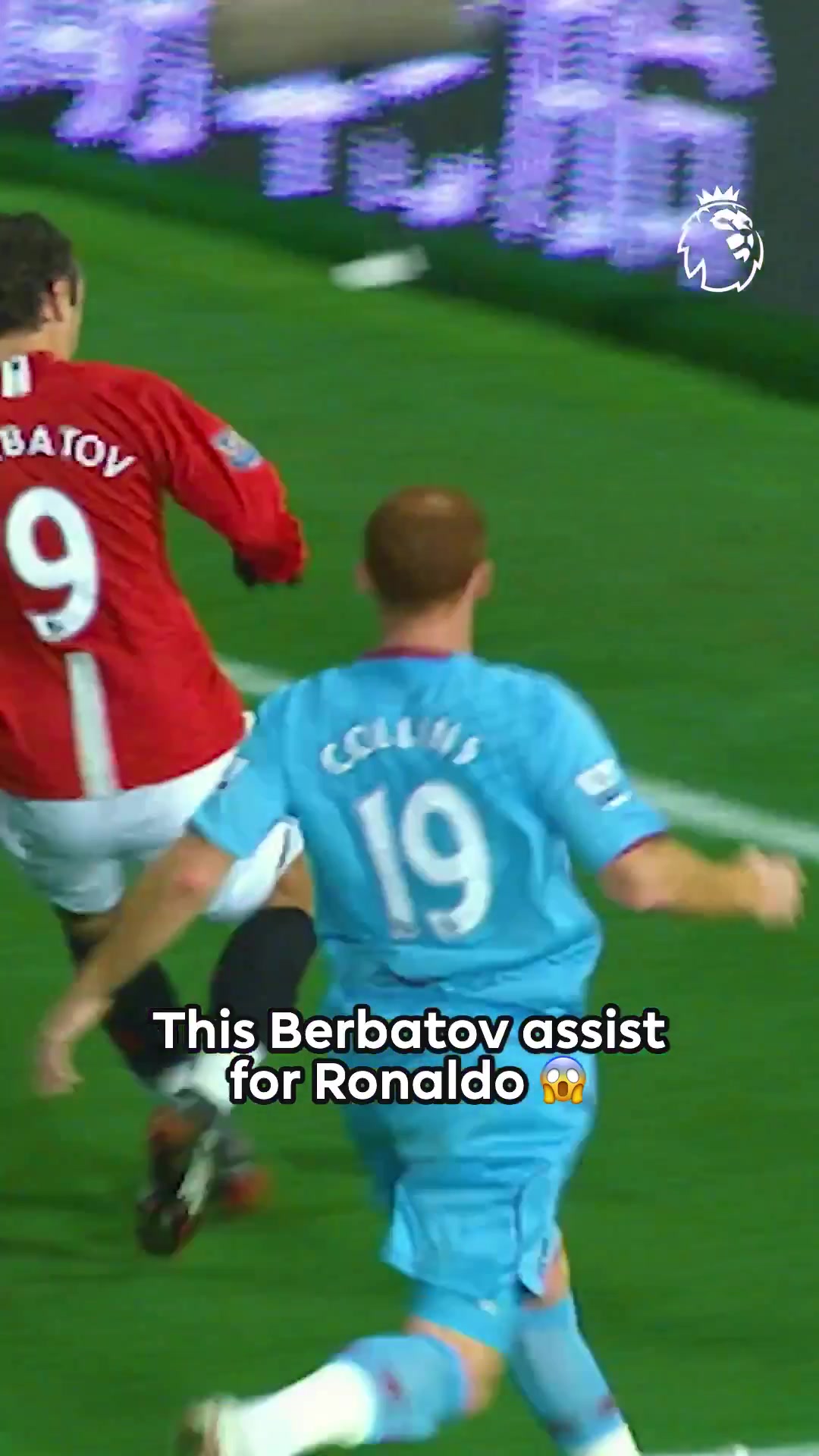 曼联名场面贝巴锦湖回旋助攻C罗破门