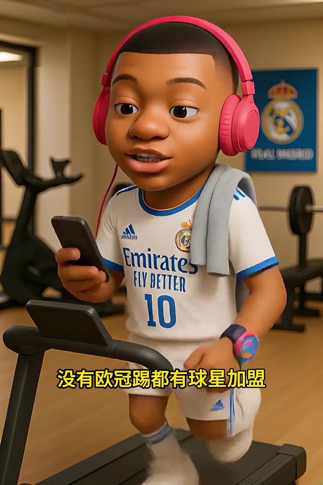 Q版姆巴佩谈塞斯科这就是豪门的魅力吗没欧冠都有球星加盟