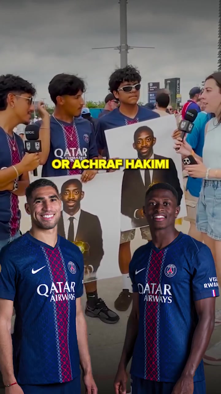 阿什拉夫和门德斯只能选一个看看巴黎球迷怎么选你会选谁呢