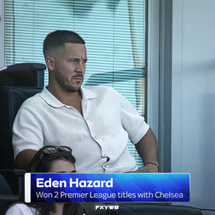 故地重游上周切尔西比赛看台上的阿扎尔会想到当年的自己吗