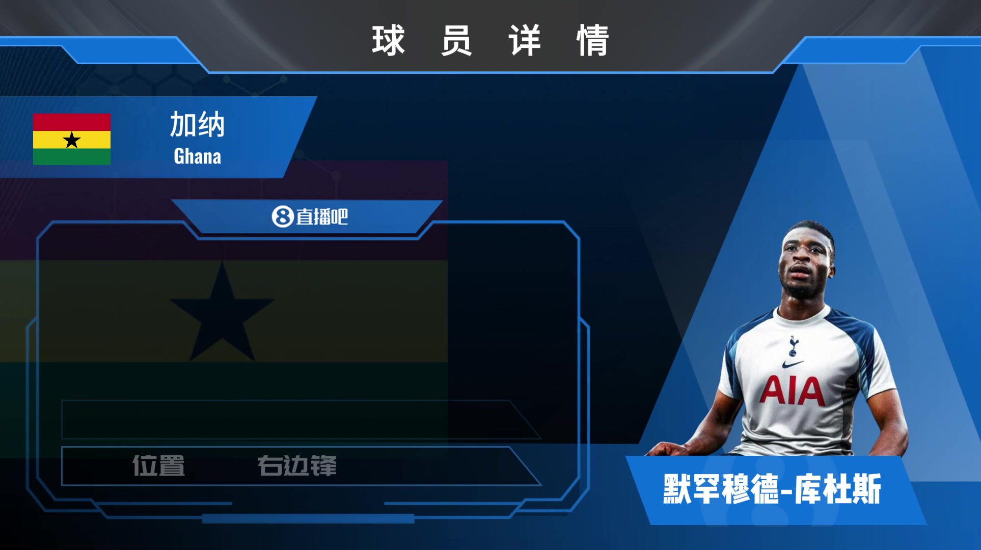 加纳金左脚热刺新签下的库杜斯绝非前场多面手那么简单