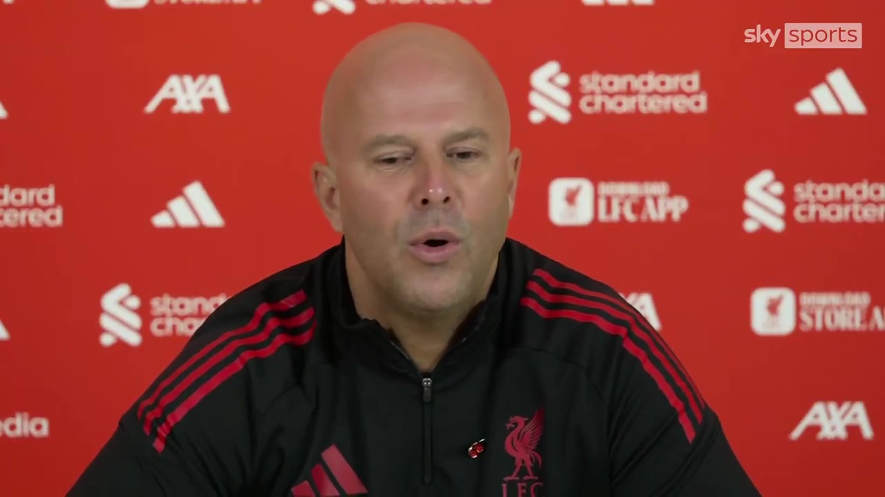 斯洛特回应伤病问题在于并非所有球员都进行了充分的季前准备