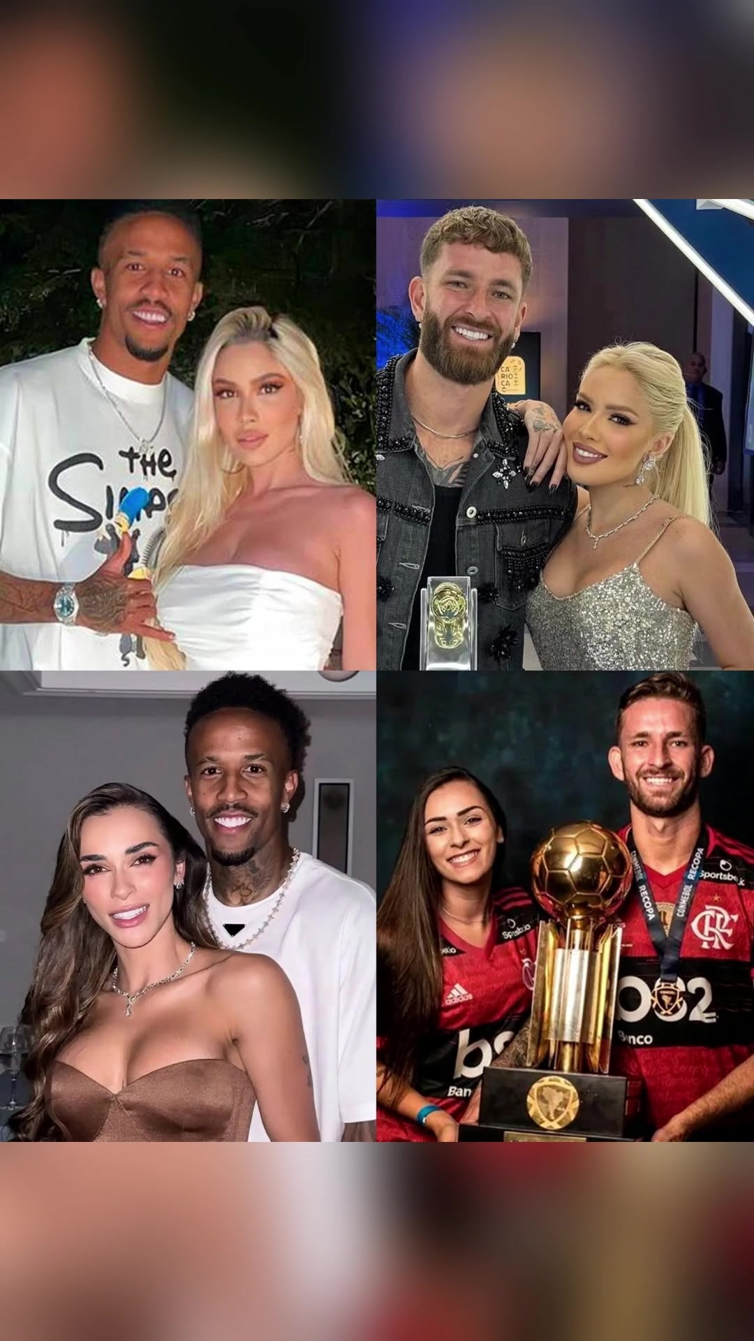 真会玩米利唐与弗拉门戈球员上演女友互换大戏