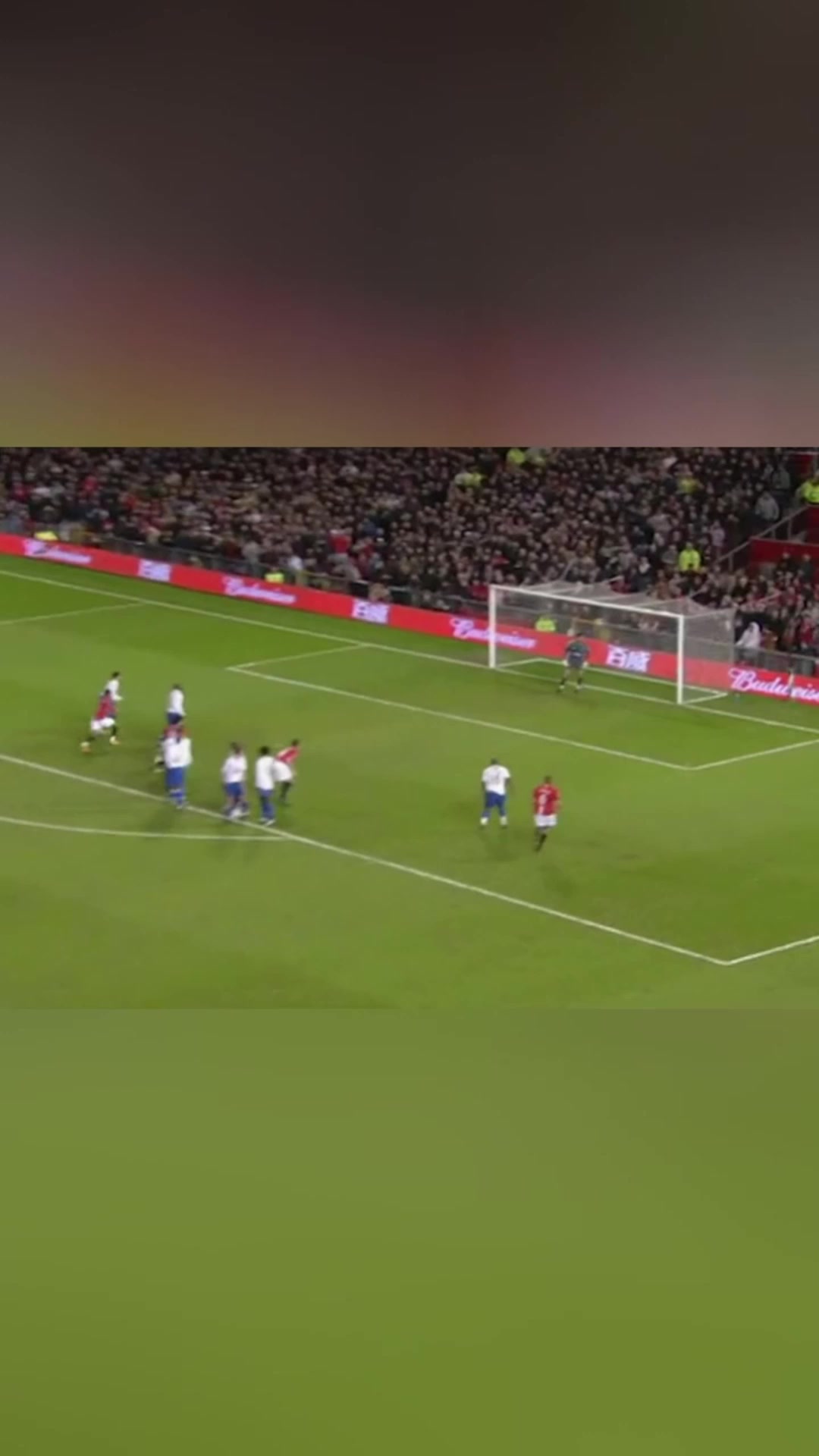 C罗巅峰电梯球堪称无解弗格森这球不可能有门将能扑出