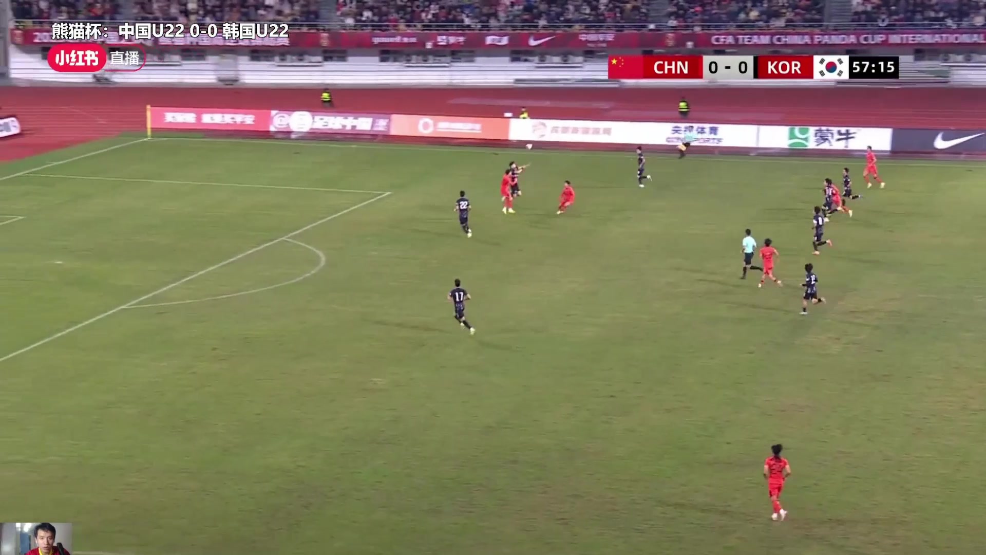 可惜啊李镇全杀入禁区过人破门裁判吹罚越位进球无效