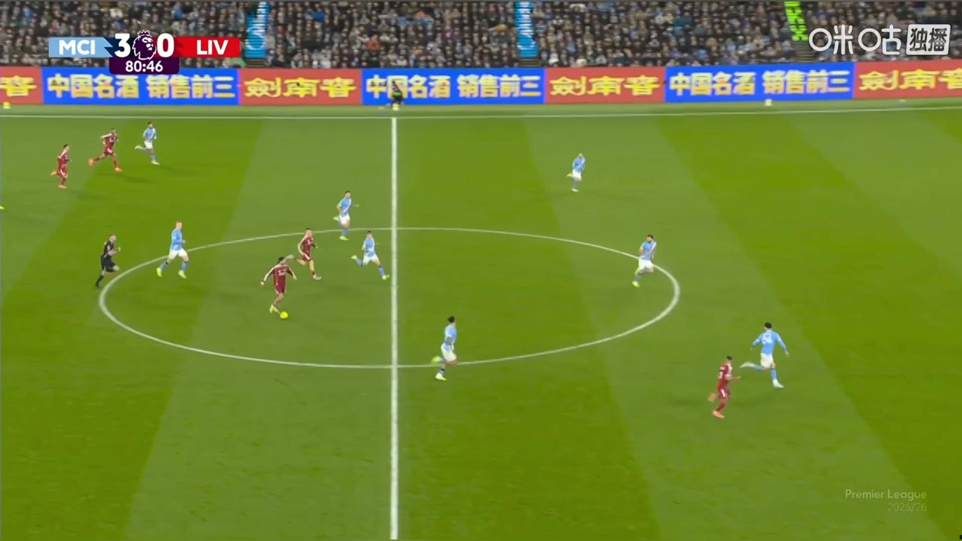 还是越位解说索博一开始不想给萨拉赫传球