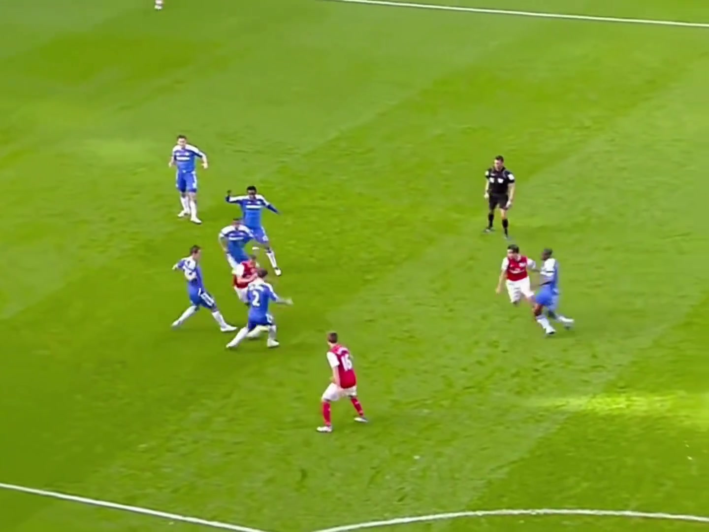 沃尔科特你真以为我摔倒了