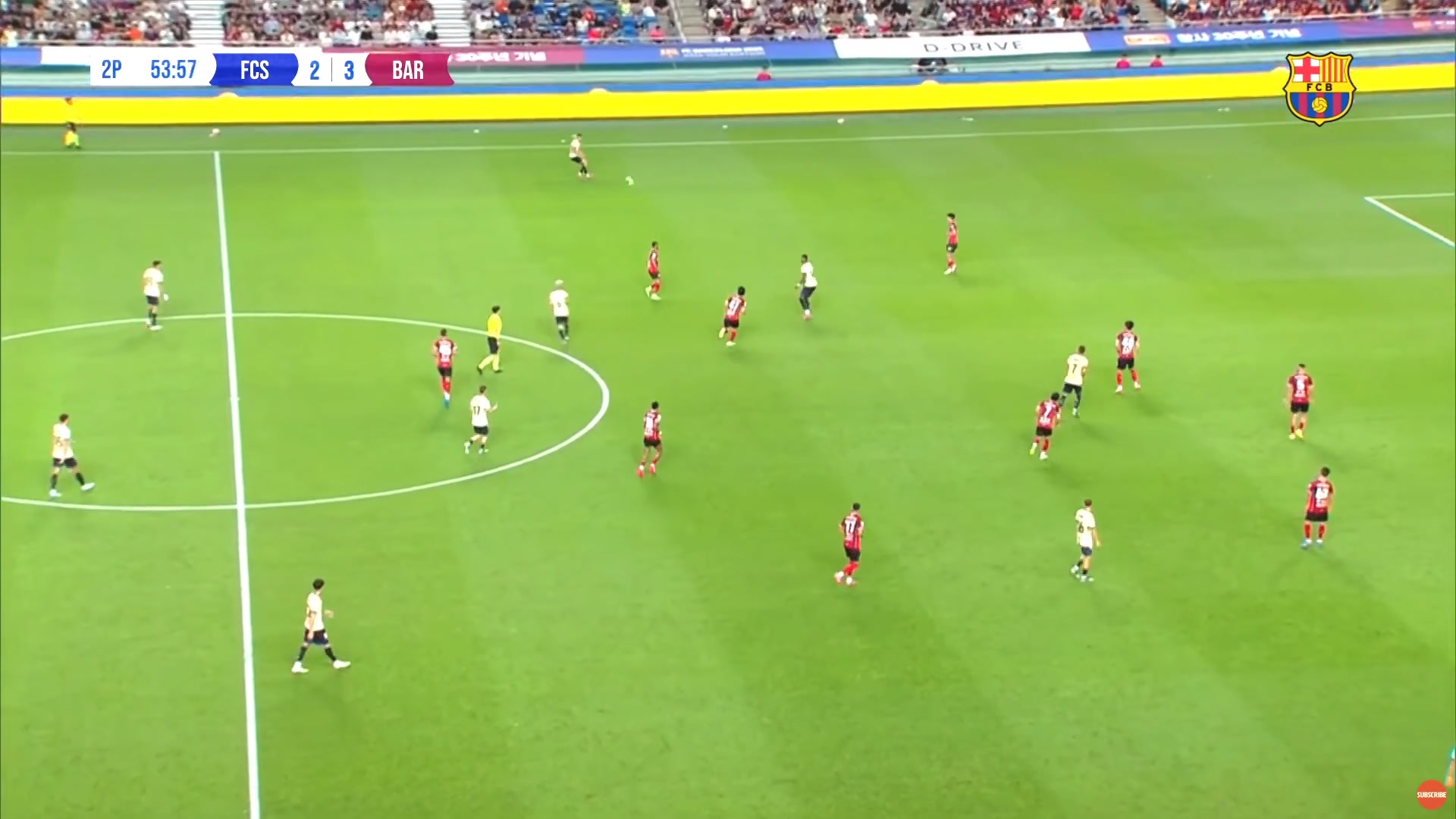 重炮手克里斯滕森超远距离重炮轰门得手巴萨4-2首尔